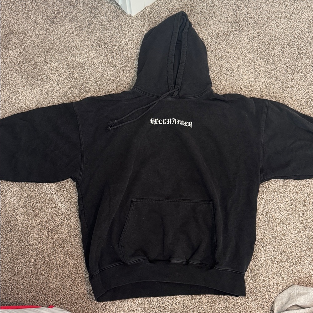 Brandy Melville Black Graphic Hoodie